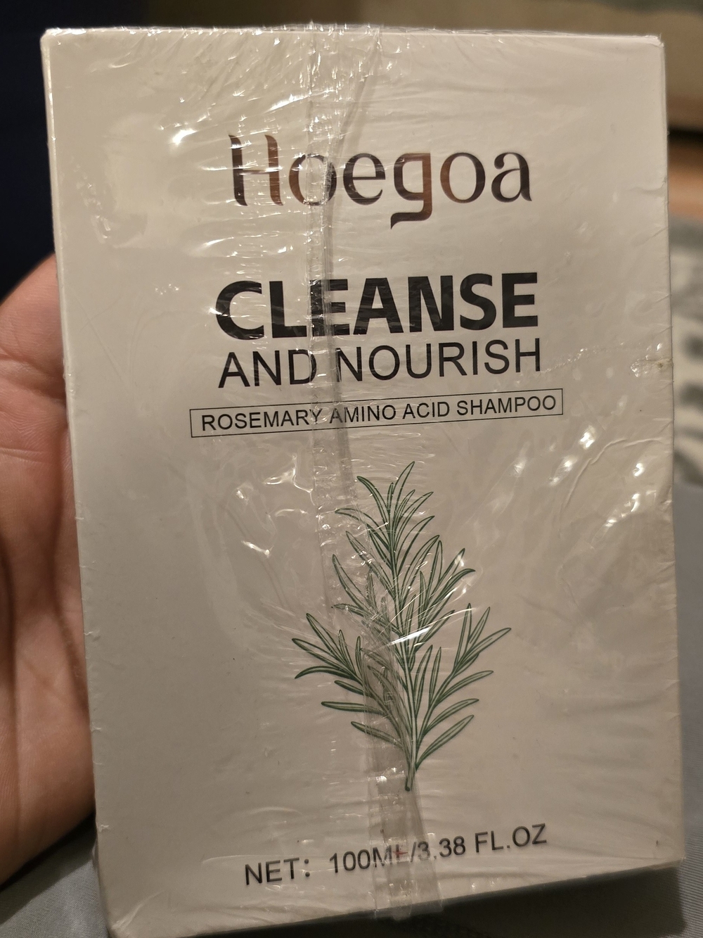 Cleanse and Nourish Rosemary Amino Acid Shampoo – White